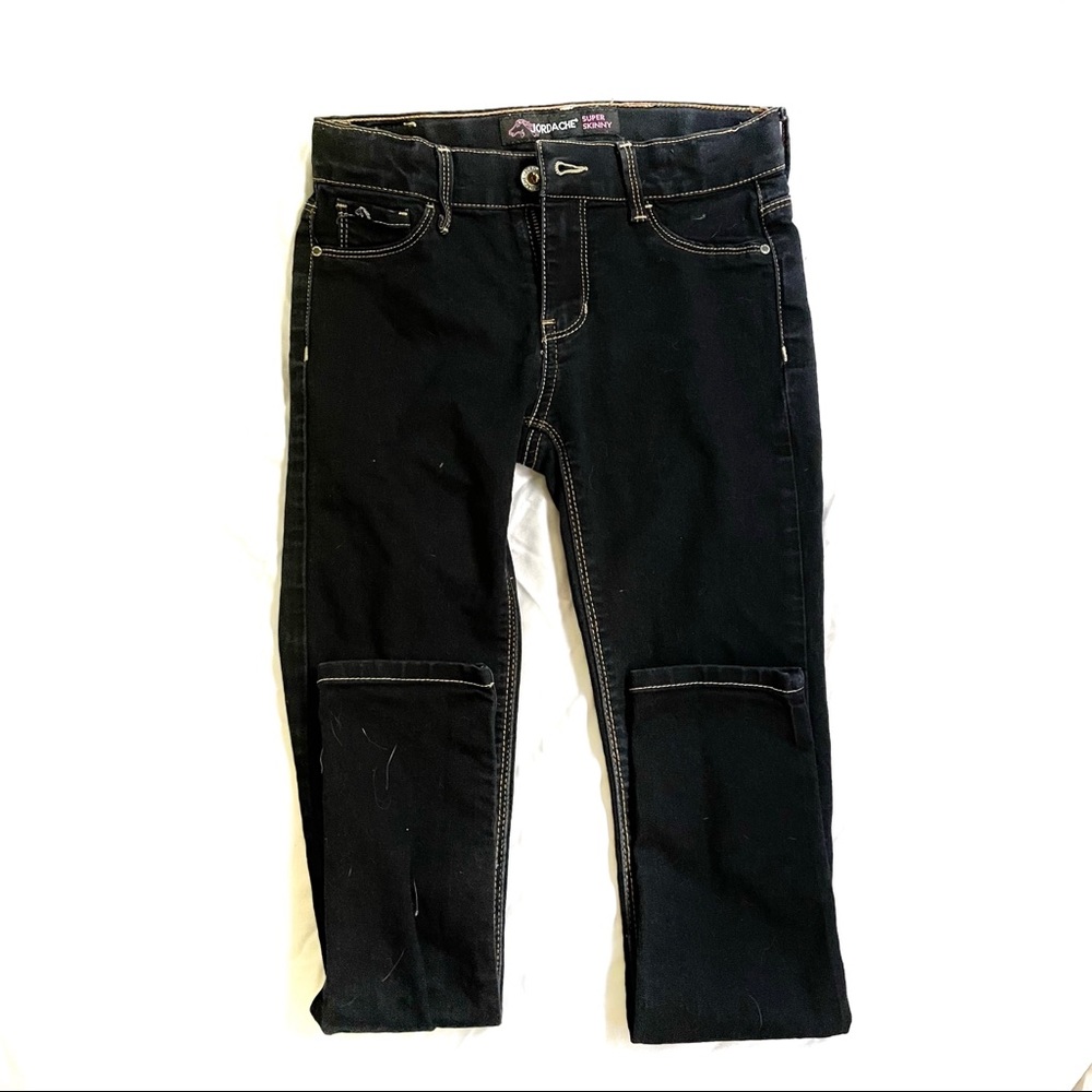 girls size 10 super skinny jordache denim jeans
